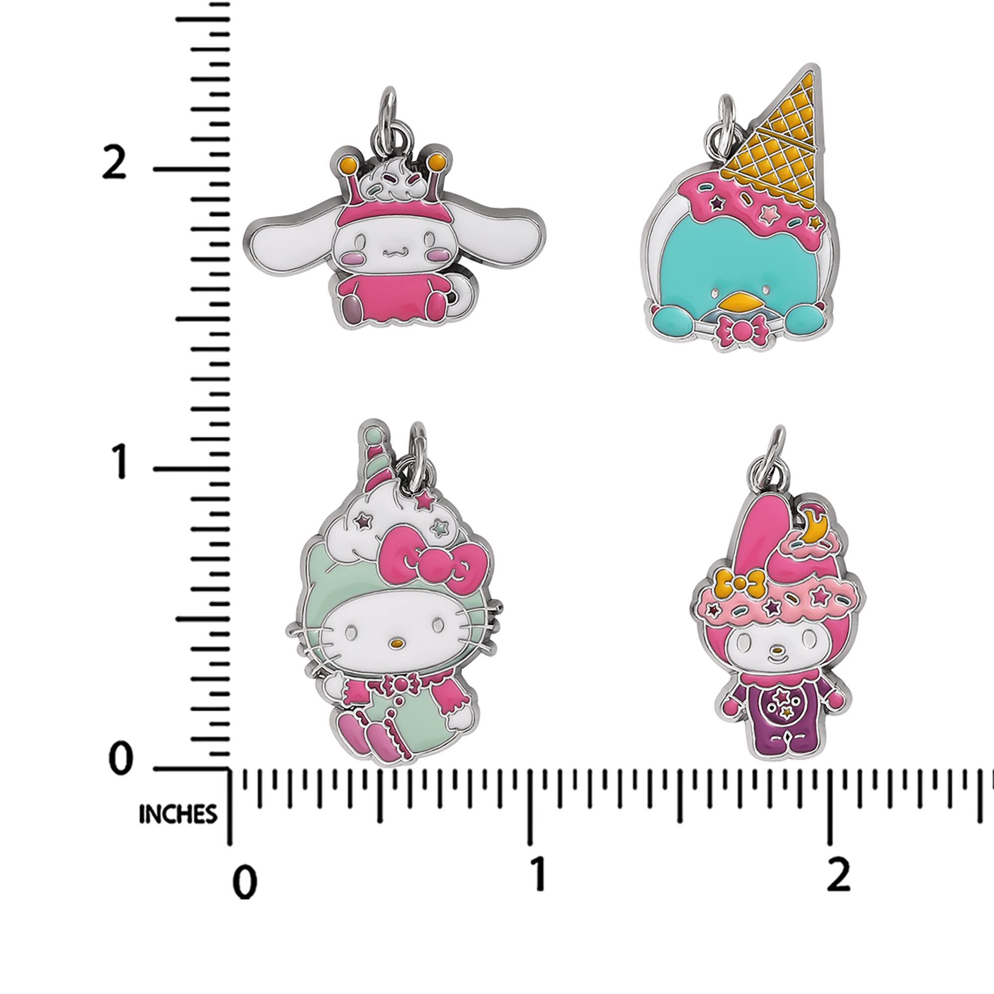 Hello Kitty® & Friends Sweet Treat 4-Piece Charm Set